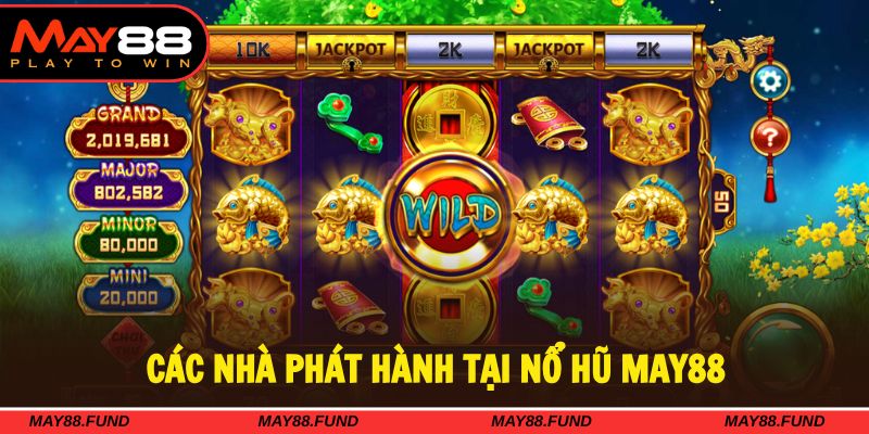 May88 hợp tác nhiều sảnh cược slot game uy tín 
